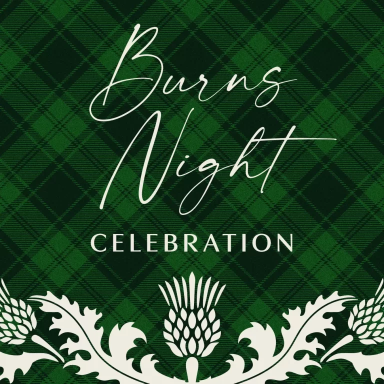 Burns Night Celebration – Saturday 25th January 2025